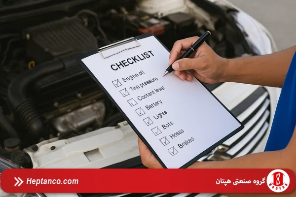 چک لیست خودرو برای سفرهای جاده‌ای